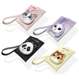 Nimmy Big Eyed Pet 2.0 Cat Wallet Card Holder - Pink