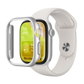 AmazingThing Minimal Protective Case for Apple Watch Series 11 46mm - Silver