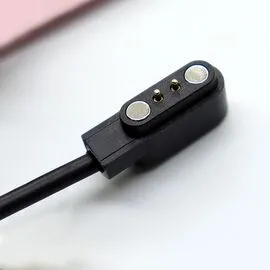 HUL-01 Magnetic Charger 2-pin 2.8mm for 60cm Smartwatches – Black