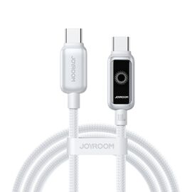 Joyroom S-A55 StarFlight 100W USB-C - USB-C Cable 1.2m - White
