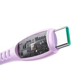Joyroom S-A59 Vibrant Series 60W USB-C - USB-C Cable 1.2m - Purple