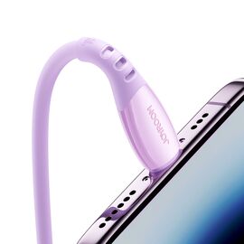 Joyroom S-A59 Vibrant Series 60W USB-C - USB-C Cable 1.2m - Purple