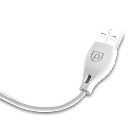 Dudao L4M USB-A - MicroUSB 2.4 A Cable 1m - White