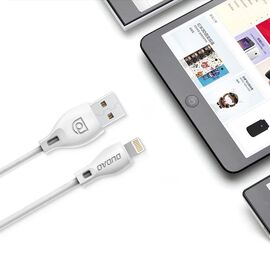Dudao L4M USB-A - MicroUSB 2.4 A Cable 1m - White
