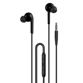 Dudao X3+ in-ear headphones, wired, 3.5mm minijack - black