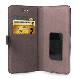 Guess 4G Heritage Book Universal XL case 5.2" - 5.7" - black