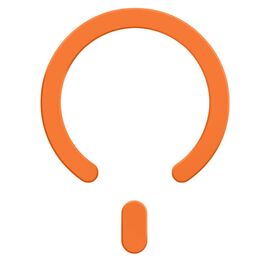 MagSafe Tech-Protect MMP-200 Magnetic Ring for Phone - Orange