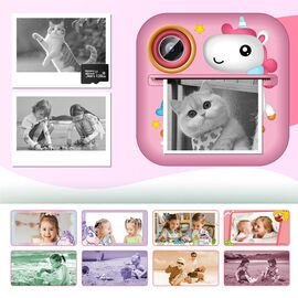 Wozinsky WDT-03 Thermal Printer Camera for Kids - Pink
