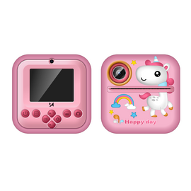 Wozinsky WDT-03 Thermal Printer Camera for Kids - Pink