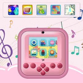 Wozinsky WDT-03 Thermal Printer Camera for Kids - Pink