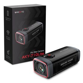 AKEEYO 710 Lite sports camera video recorder for bicycle handlebars - black