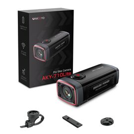 AKEEYO 710 Lite sports camera video recorder for bicycle handlebars - black