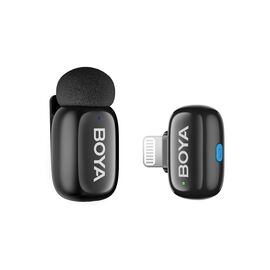 BOYA mini 2-01 wireless microphones 2.4GHz USB-C - black