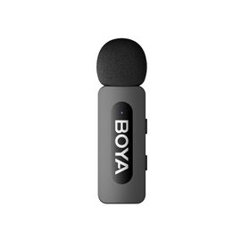 BOYA BY-V10 V2.0 Wireless Microphone 2.4GHz - Black