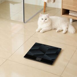 Wozinsky WAL-180 Bathroom Scale up to 180 kg Accurate - Black