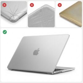 Tech-Protect Softshell Case for MacBook Neo 13 2026 - Transparent Matte