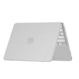 Tech-Protect SmartShell Case for MacBook Neo 13" 2026 - Clear-Glitter