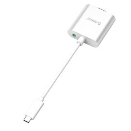Orico PTAV USB-C - VGA adapter and 3.5 mm Full HD mini jack 0.15 m - silver