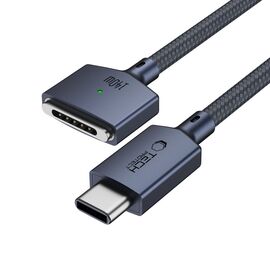 Tech-Protect MMC01 Ultraboost USB-C / USB-C MagSafe 3 140W 200cm Cable for MacBook - Navy Blue