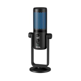BOYA BY-PM740 wireless microphone with 4 directional characteristics 2.4 GHz mini jack 3.5 mm USB-A - black