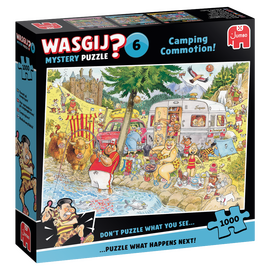 Wasgij - Mystery 6 Camping Commotion! (1000 Pieces) (1119802245) /