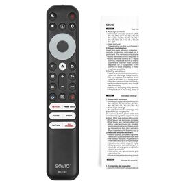 SAVIO RC-31 Universal/replacement remote control for TCL TV – SMART TV