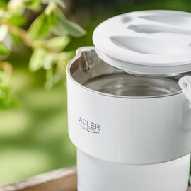 Silicone kettle ADLER AD 1377w White