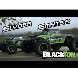 BLACKZON - Smyter MT 1/12 4WD Electric Monster Truck - Blue (540111) /