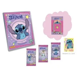 Stitch Trading Cards Good Vibes Starter Pack with Card Holder *German Version*