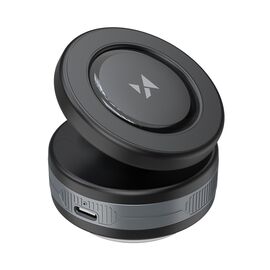 Wozinsky WUSQ-01 Car Holder with Qi Charger Compatible with MagSafe - Black - OUTLET