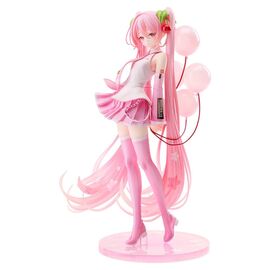 Character Vocal Series 01: Hatsune Miku G.S. Collection [SC] PVC Figure 1/7 Sakura Miku: GSC Illustration Contest Ver. 26 cm