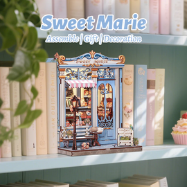 MINIATURE HOUSE - DIY- Sweet Marie - 242pc + LED Light