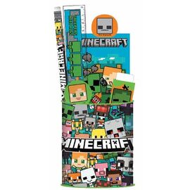 MINECRAFT - Stationery Set + Pencil Pot - 7pc.