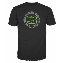 CALL OF DUTY MW3 - T-Shirt Black - COUNTRIES 3 (XXL)