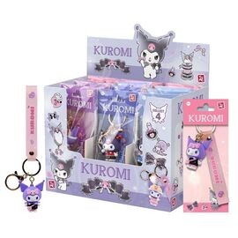HELLO KITTY - Kuromi Outfit Series - Assort 12 Keychain 13cm Blind Box