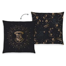 Harry Potter Pillow Hogwarts Crest & Marauder's Map 40 x 40 cm