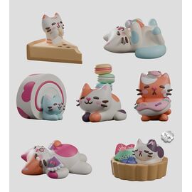Bake Me a Cat Mini Figures S1 7 cm Blind Box Display (6)