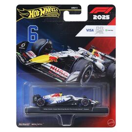 Formula 1 Hot Wheels Premium Die-Cast Vehicle 1/64 Visa Cash App Racing Bulls F1 Team