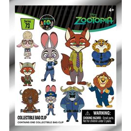 Zootopia 3D Foam Bag Clips Serie 73 Display (24)