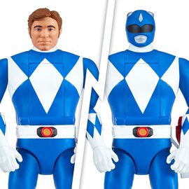 Mighty Morphin Power Rangers Action Figure Auto-Morphin Blue Ranger 12 cm
