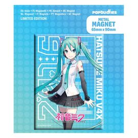 Hatsune Miku Fridge Magnet V4x Metal