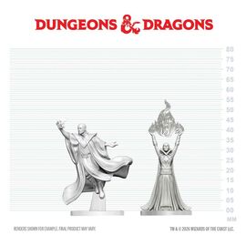 Dungeons & Dragons Nolzur's Marvelous Miniatures Unpainted Miniature Red Wizard Mage & Archmage 14 cm