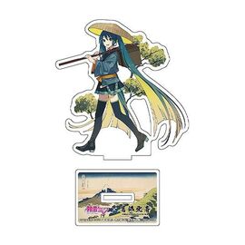 Hatsune Miku x Katsushika Hokusai iXima Die-Cut Acrylic Stand Inume Pass in Kai Province 10 cm (5)