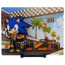 Sonic The Hedgehog x McLaren FiGGYZ Magnet Collectible Sonic McLaren 35th Anniversary 9 cm