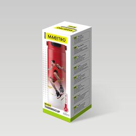 Thermocup for kids MAESTRO MR-1644-B-NEW BASKETBALL 600 ml