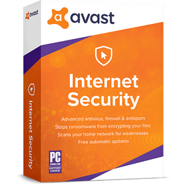 Avast Internet Security 3 PC, 1 Year, ESD