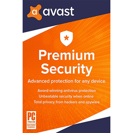 Avast Premium Security 1 PC, 1 Year, ESD