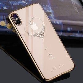 Kingxbar Wish Series case decorated with original Swarovski crystals iPhone 11 Pro black | Techbox