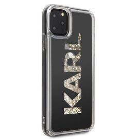 Karl Lagerfeld KLHCN65KAGBK iPhone 11 Pro Max czarny/black Karl logo Glitter - Apple Cases - Cases - Techbox