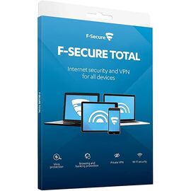 F-Secure Total Security (Τελευταία Έκδοση) & VPN (5 Device - 2 Year) Multi-Device, ESD | Techbox